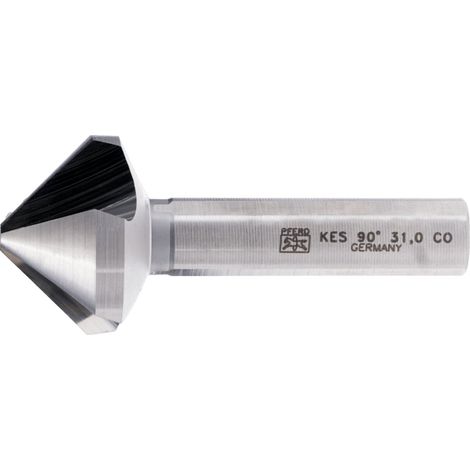 PFERD TOOLS HSSE Co5 Kegel-und Entgratsenker 90° Ø 31 mm Schaft-Ø 12 mm DIN 335 C 3-Flächenschaft (1/5)