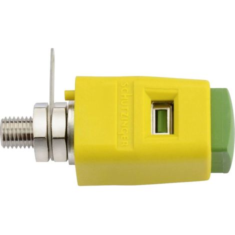 Schützinger Borne à connexion rapide de sécurité vert-jaune 16 A 1 pc(s) C004732