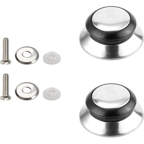 Pomos multiusos para tapas de ollas, 2 unidades (1/5)