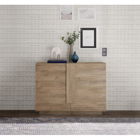 Madia 2 ante linea Sax in finitura Rovere Mercure (1/5)