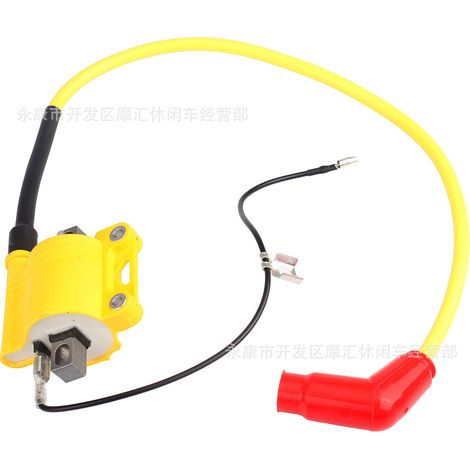 Suitable for HONDA PCX 125 150 160 and YAMAHA XMAX 300 high-voltage coils (yellow). (1/5)