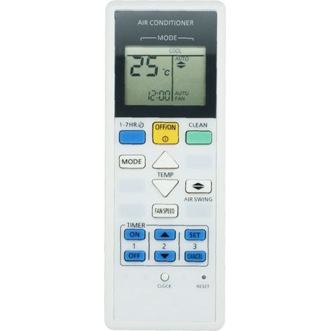 Compatible avec la télécommande du climatiseur Panasonic A75C2141 (1/4)