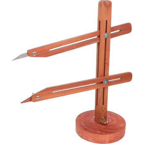 Jauge de Mesure pour Poterie Outil Multifonction Ajustable pour Artisanat Céramique de Hauteur pour Projets de Poterie sur Tour Convient Aux Débutants et (1/5)