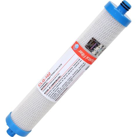 Cartouche charbon - CLG-102 Crystal Filter® compatible Culligan® S7025-C pour AC30