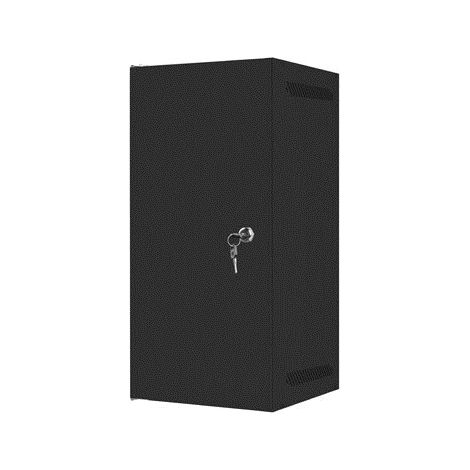 LANBERG 10" WALL-MOUNTED RACK CABINET 12U (280X310. BLACK) (1/5)