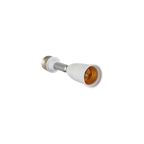 Adaptateur d'extension de douille E26/E27 à E26/E27 flexible à 180° pour luminaire