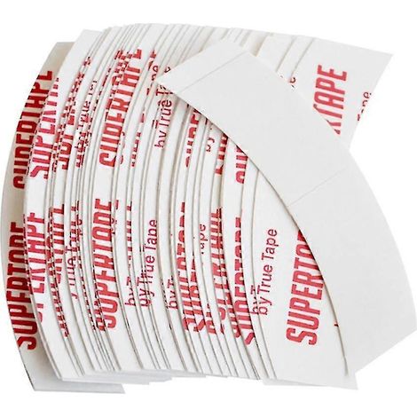 Lot de 36 bandes adhésives double face Supertape pour perruques, extensions de cheveux, imperméables, pour postiches/perruques en dentelle. (1/5)