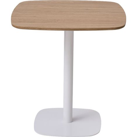 Estilo Nórdico - Mesa Sunset White 60 cm - Madera Natural (1/5)