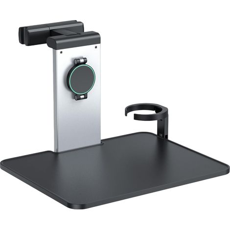 Plateau de siège arrière de voiture, table à manger multifonctionnelle, support pour ordinateur portable, avec support magnétique pour tablette/téléphone et porte-gobelet - Convient pour les voyages à (1/5)