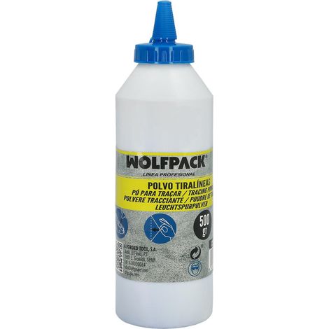 WOLFPACK LINEA PROFESIONAL polvo tiralineas azul bote 500 gramos entry (1/4)