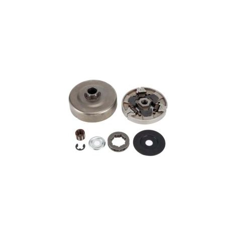 Gruppo pignone per cerchione tamburo frizione da 3/8" a 7", adatto per motosega elettrica Stihl MS660 066 064 MS640 MS661 - Crezuo (1/3)