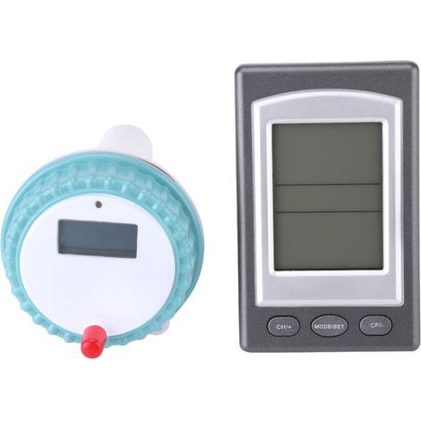 Thermomètre Flottant Sans Fil pour Piscine et Spa - Mesure de Température Numérique (1/5)