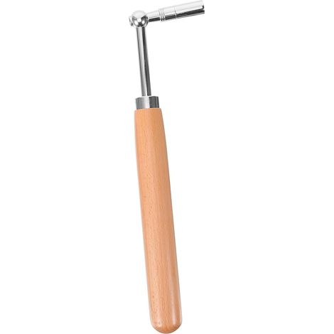 Llave de afinación para pianos con mango de madera: adecuada para el mantenimiento y la reparación de pianos. (1/5)