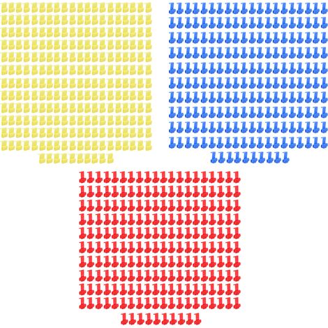 Connecteurs de fil de verrouillage, 210 pièces, épissure rapide, borniers à sertir pour câble électrique, bleu, rouge et jaune