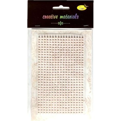 Selbstklebende Halbperlen 3 mm, 527 Stück, hellrosa
