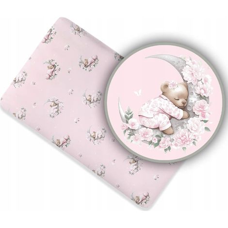 Drap en coton POUR berceau, motifs 120x60 (1/5)