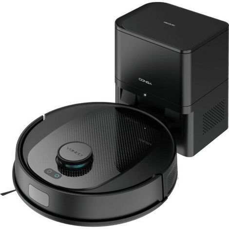 Cecotec Conga 7690 Immortal Max Home Robot aspirateur Sans sac Wi-Fi 5000Pa 3200mAh Noir (1/5)