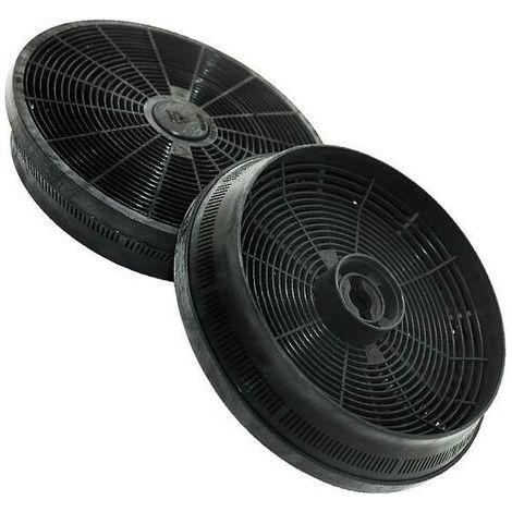 Lot de 2 filtres charbon ACM14 145x30mm – Filtration efficace des odeurs et vapeurs – Compatible avec hottes AIRLUX, ARISTON, CANDY, BEKO (1/4)