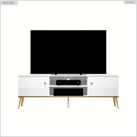 Meuble TV - H.53 x L.160 x P.40 cm - PRESTIGE (1/5)