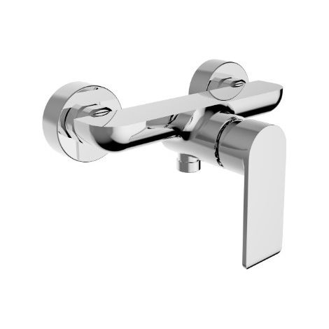 Duschmischer aus verchromtem Messing - Teorema XS