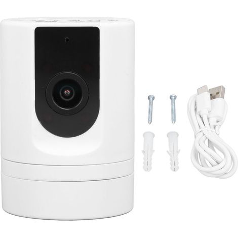 1080p Home Security Camera with WiFi Phone, Remote Monitoring, 360° Rotation, Two-Way Talk, Family Surveillance (1/5)