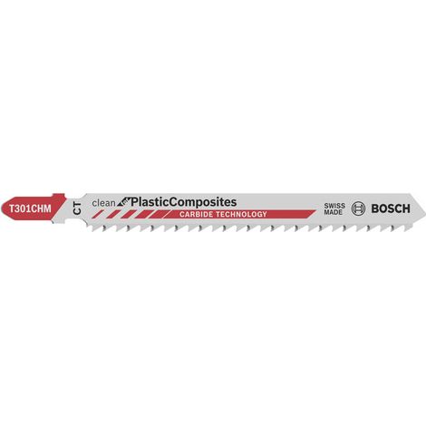Bosch 2608667450 Hoja de sierra vertical T 301 CHM Clean for Solid superficie - Por 3