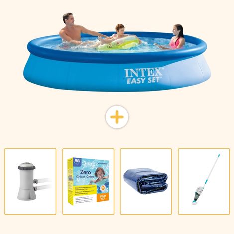 Intex Piscine Easy Set Ronde - 366x76 cm - 5-pièces S196 (1/5)