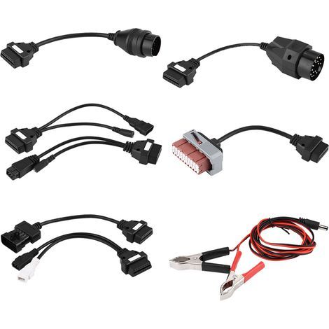8 pièces voiture outil de Diagnostic cbles adaptateur OBD2 Interface pour Delphi ds150e (1/5)