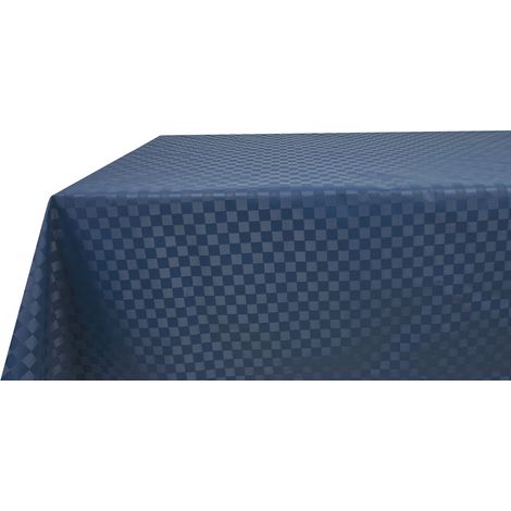 Tovaglia Cerata Antimacchia Disegno Damina PVC Tinta Unita Quadretti, misura140x360coloreBordeaux