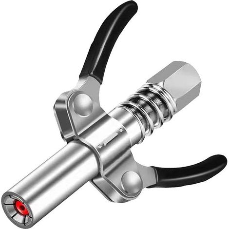 Fettpressenanschluss – Doppelgriff-G-Kupplung – Für Fettpumpen mit 1/8-Zoll-NPT-Anschluss – Automatische Verriegelung – 1 Stück (1/5)