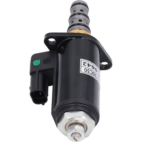 Distributeur hydraulique à solénoïde en acier inoxydable pour excavatrice SK200-6E, référence KDRDE5K31-30C50-107 / YB35V00005F1 (1/5)
