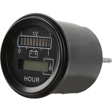 24V indicateur de batterie rond 10 niveaux LED pour chariot élévateur électrique 803RB2448BCJ301O (1/5)