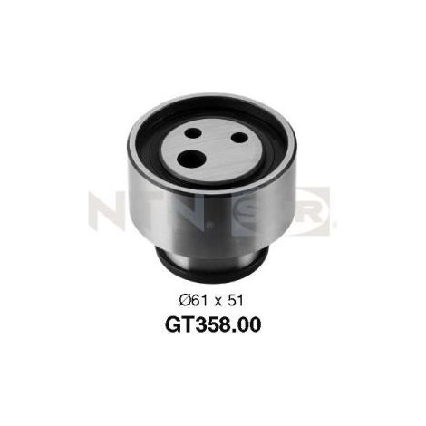 Galets tendeurs - GT358.00 - SNR - Compatible avec véhicule Innocenti, Fiat