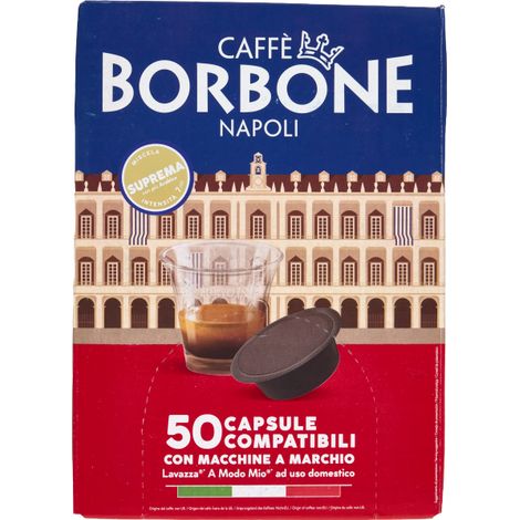 Kaffeekapseln Suprema Amodomio Caps 50 Stück - Borbone