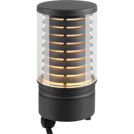 Tête de lampe borne M-POL extérieur gris LED 19W 2700/3000K IP 65 - SLV - 1006392