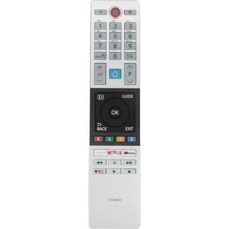 Telecomando wireless per Toshiba, CT-8543, per TV LED HD, pezzi di ricambio, dropshipping (1/4)