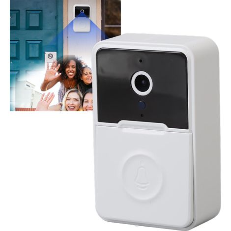 Interphone vidéo WiFi Graffiti, sonnette sans fil, application mobile, vidéo à distance, 30 W, haute définition, faible consommation d'énergie, sonnette photo (1/5)