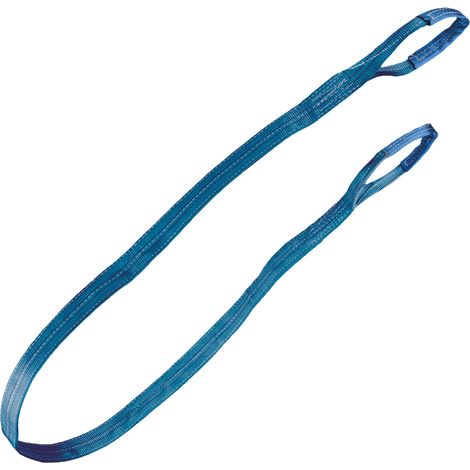 Gr .8 Meter HEBEBAND, WLL 8000 KG, blau blau lifting belt, WLL 8000 KG, blue (1/2)
