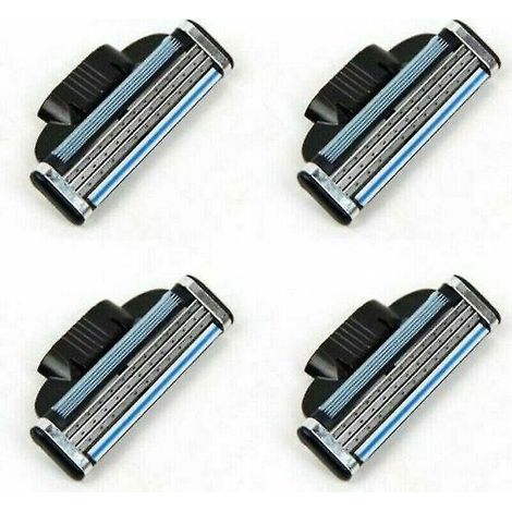 [JAMAIS UTILISÉ]12-teiliges Set Ersatzrasierklingen für Herren, kompatibel mit Gillette 3-Zoll-Rasierern.