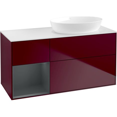 Villeroy & Boch FA41HGHB Meuble sous lavabo Finion FA4 (1/2)