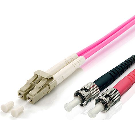 Equip LWL Patchkabel LC- ST 1.00m Multimode Duplex OM4 vi Polybeutel