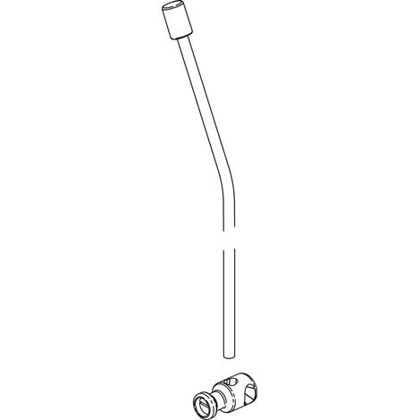 Ideal Standard Varilla de tracción completa, Cromo , B961384AA