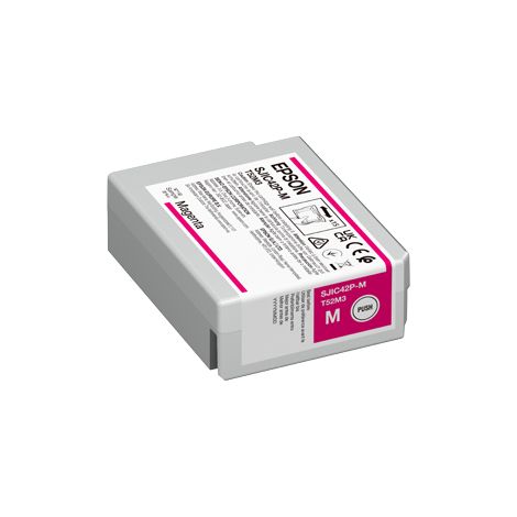 SJIC42P-M Ink cartridge SJIC42P-M Ink cartridge for ColorWorks C4000e Magenta (1/3)
