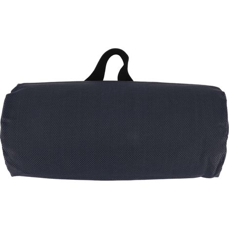 Coussin de tête universel rembourré et souple pour fauteuil zéro gravité, garnissage en mousse amovible, coussin de rechange pour fauteuil inclinable et chaise de plage, bleu marine (1/5)