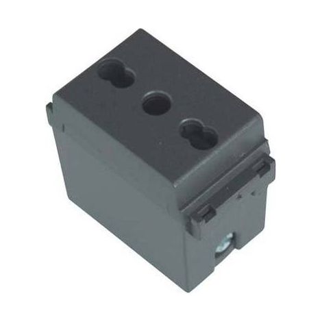 Prise bivalente 16A 2P+T Compatible avec Bticino Living Classica Marlanvil 7879