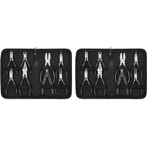 Schmuckzangen, Set mit 16 Minizangen für die Schmuckherstellung, komplettes Set für die Schmuckgestaltung. (1/5)