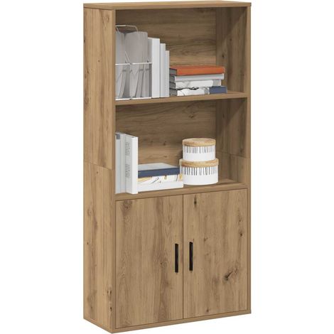 Bücherregal Artisan-Eiche 60x24x120 cm Holzwerkstoff