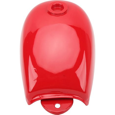 Roter Motorrad-Kraftstofftank mit Deckel und Schlüsseln, Ersatzteil kompatibel mit Mini Trail Z50 Z50J Z50R 1979-1999 (1/5)