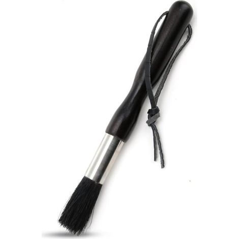 Spazzola per macinacaffè, setole anti-perdita, spazzola per la pulizia di macinacaffè, macchine da caffè, macchine per espresso, spazzola da cucina, accessori per baristi -Crezuo