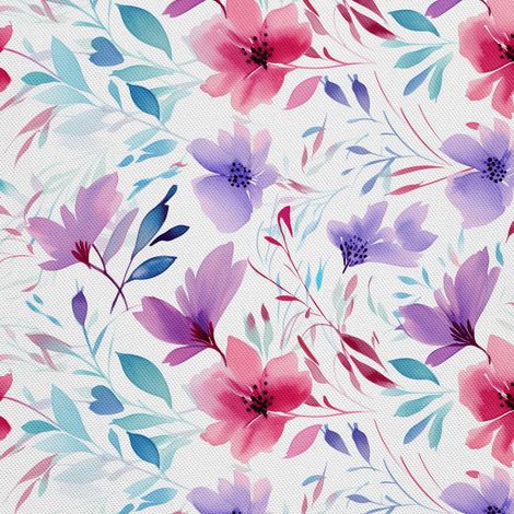 Tela decorativa para exteriores Oxford - Flores - DX2802 (1/5)